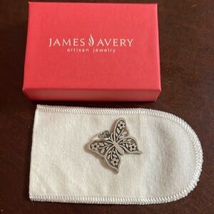 James Avery butterfly pendant